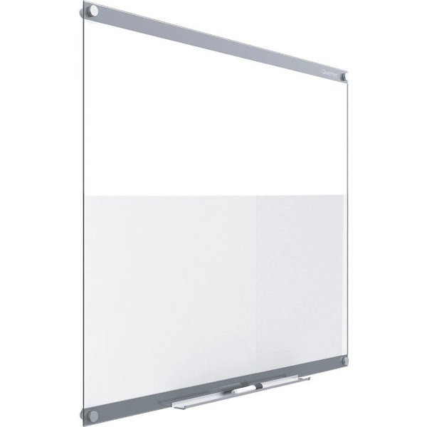 Quartet Dry-Erase Board, Glass, 36"Wx24"L, White QRTGI3624
